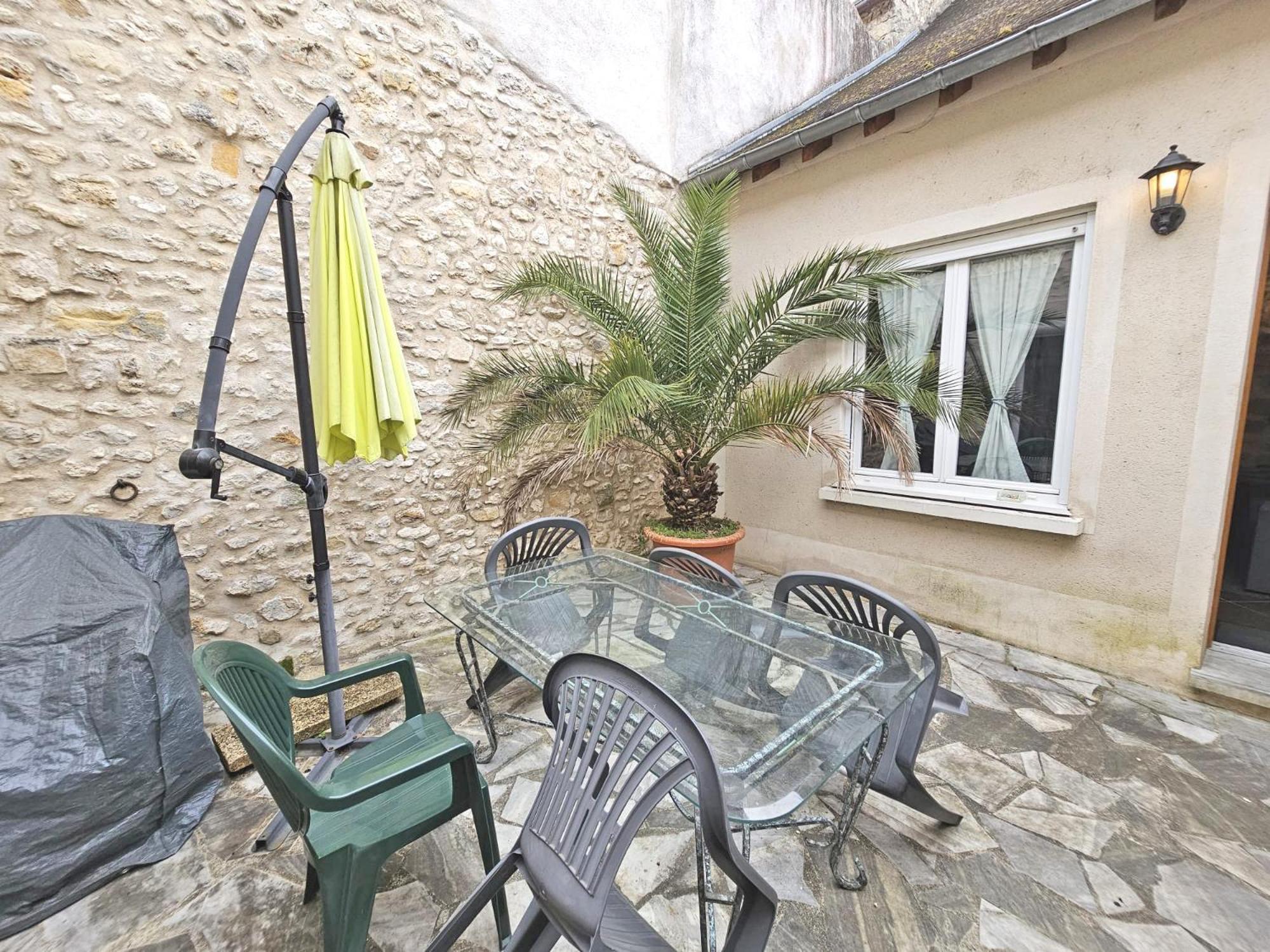 Triplex Sisley - Maison Atypique Avec Cour Exterieure Moret-sur-Loing Eksteriør billede